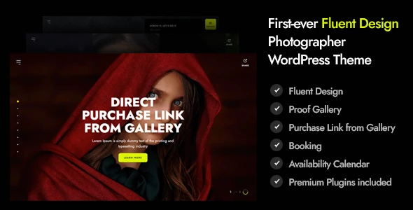 Marshmallow – Photographer WordPress Theme